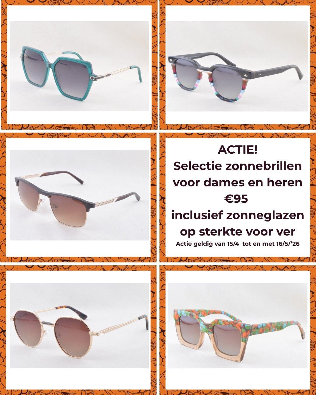 ACTIE ZONNEBRIL OP STERKTE